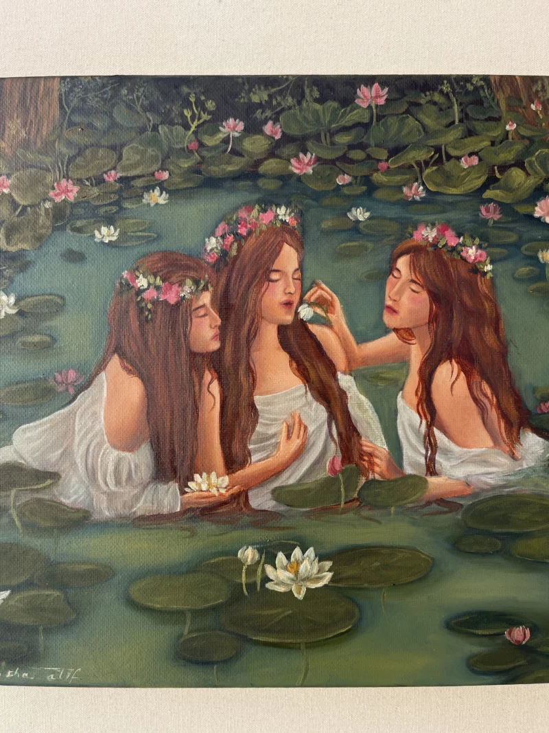 Nymphs and lilies - Image 8